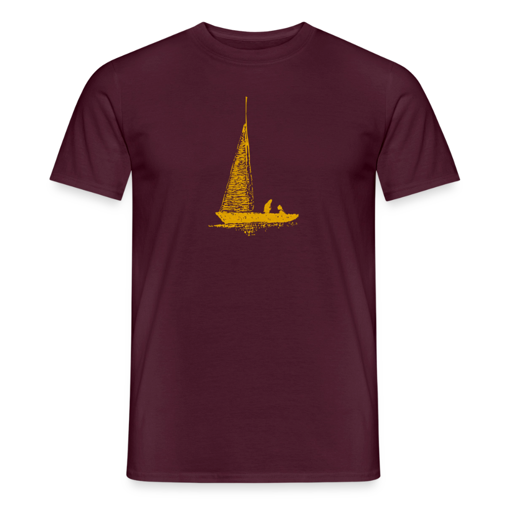 T-Shirt why wait - brick red