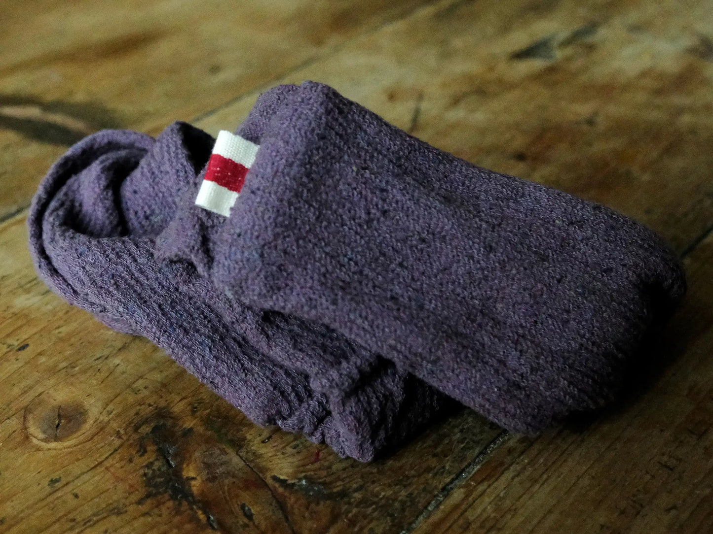 Breites Baumwoll-Haarband, Dusty Purple
