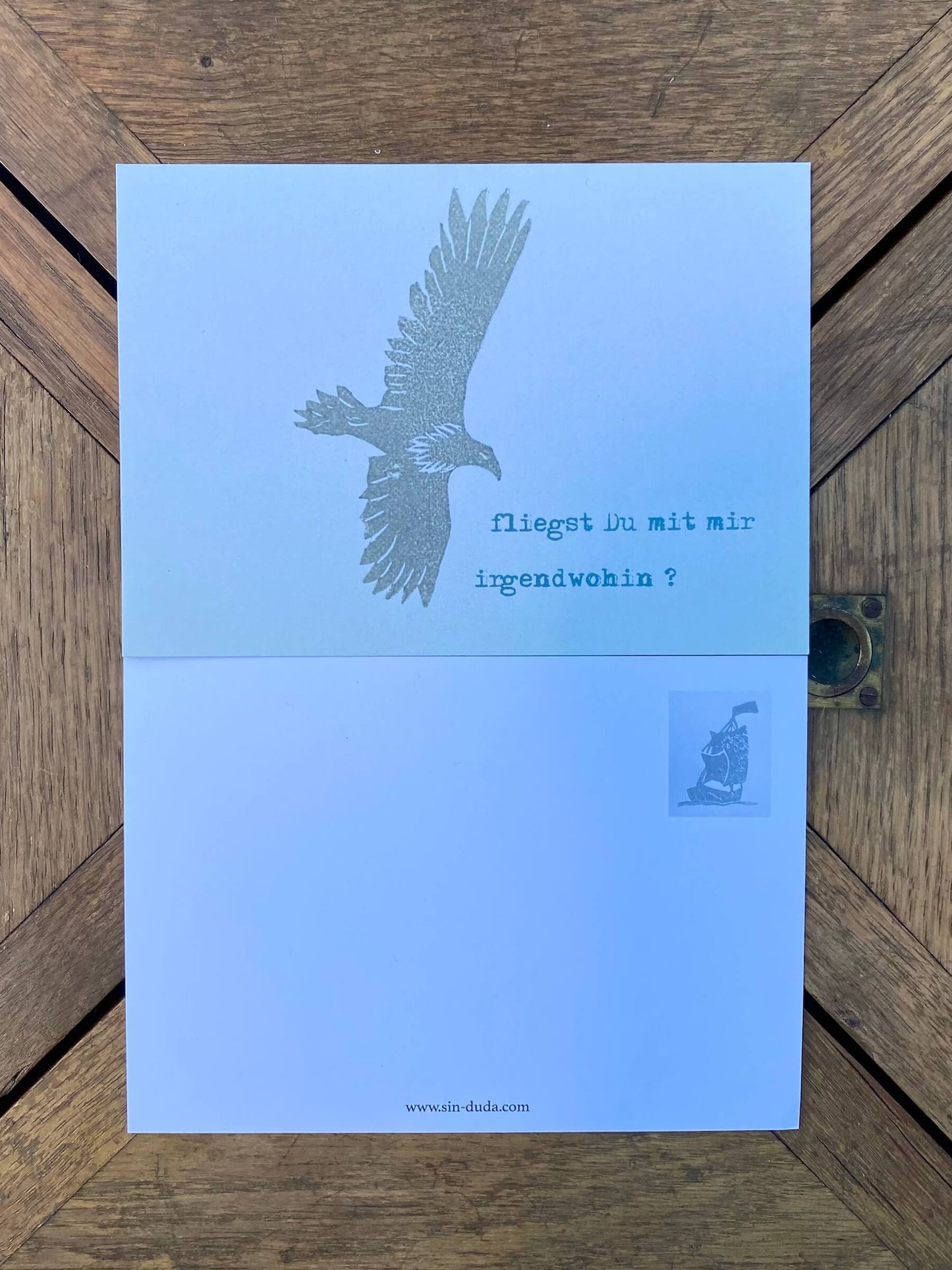 Postkarte, Stempel «Adler»