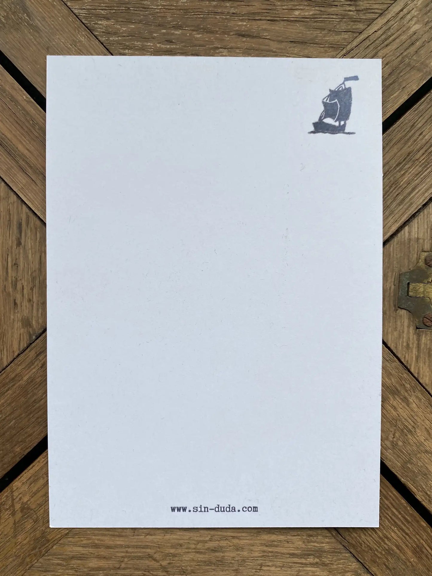 Postkarte, Stempel «Strong Friends»