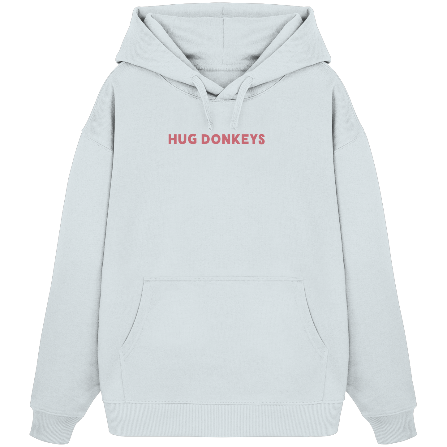 Oversized Hoodie (Bio-Baumwolle)-hug donkeys