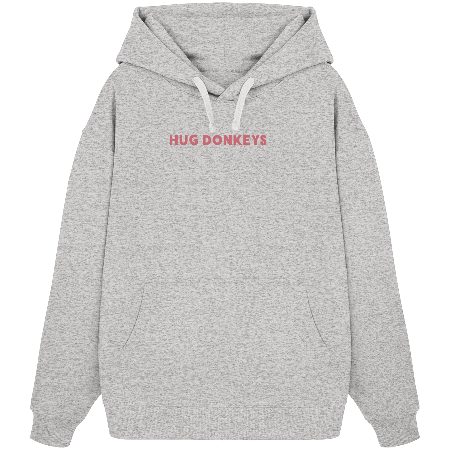 Oversized Hoodie (Bio-Baumwolle)-hug donkeys