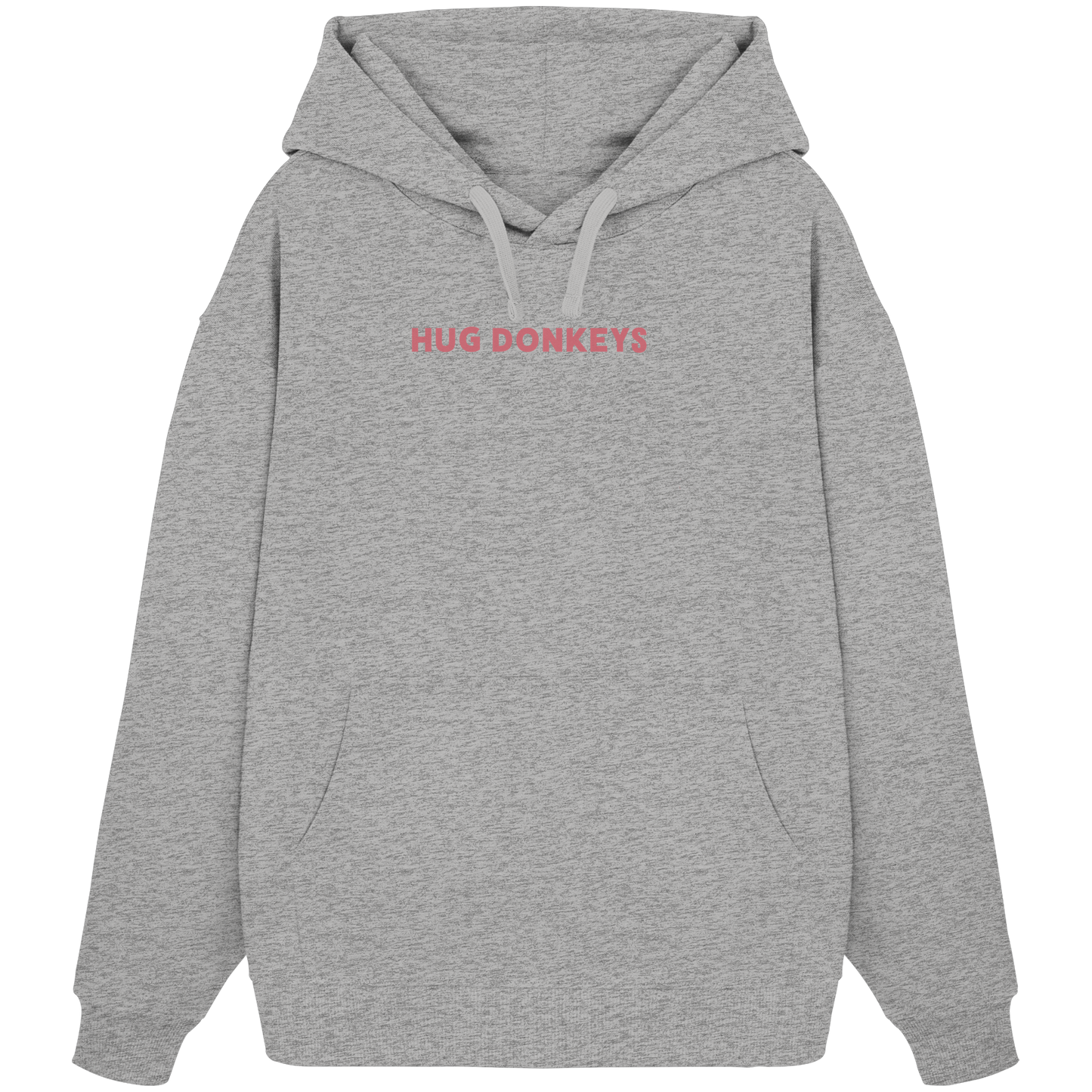 Oversized Hoodie (Bio-Baumwolle)-hug donkeys