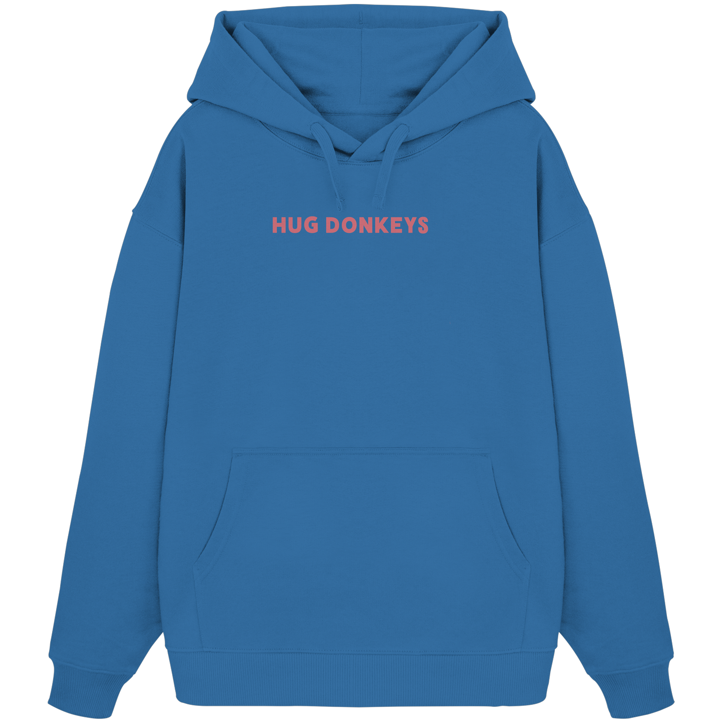 Oversized Hoodie (Bio-Baumwolle)-hug donkeys