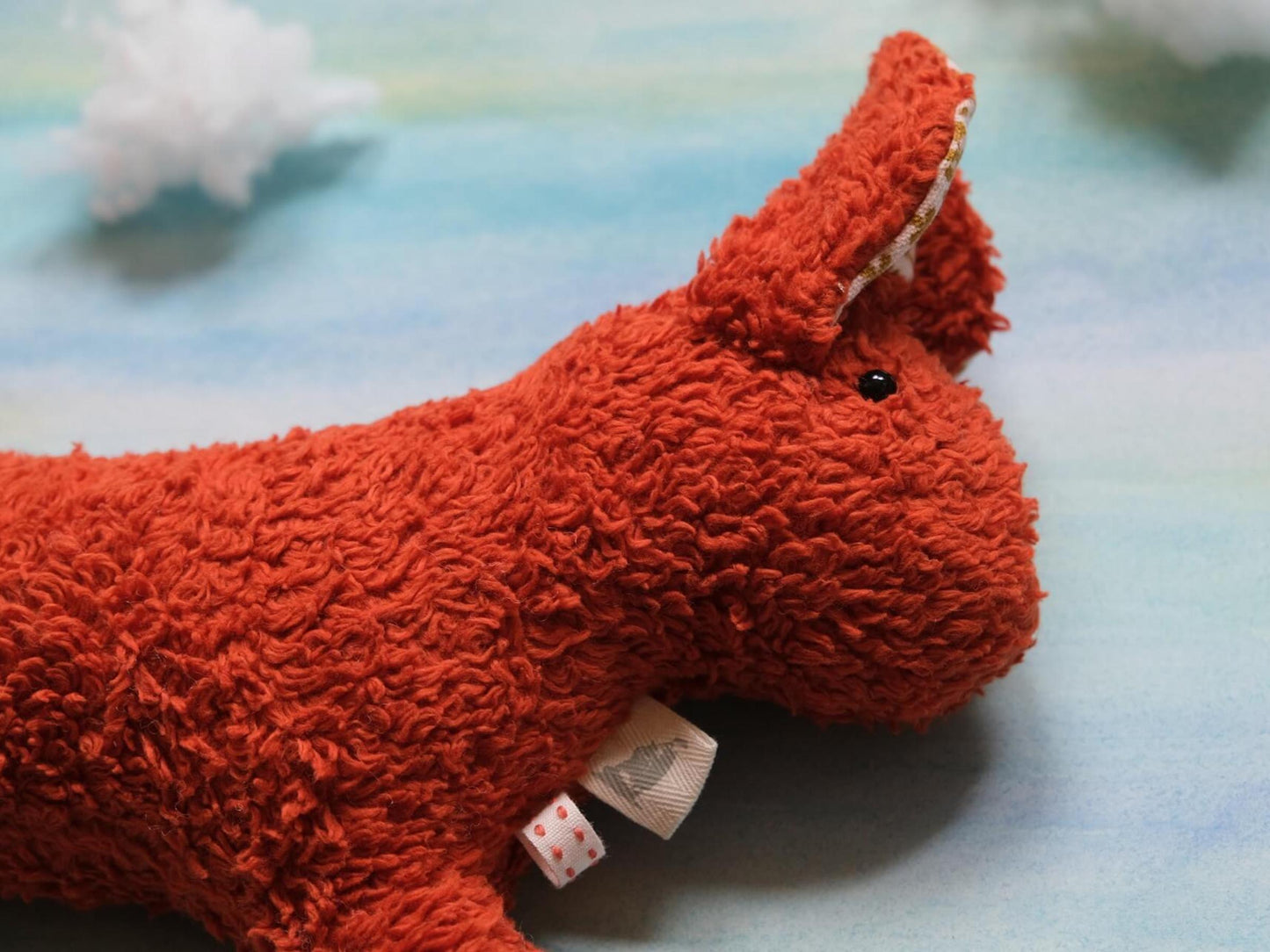 «Bobbie» Das Eichhörnchen in Rostrot
