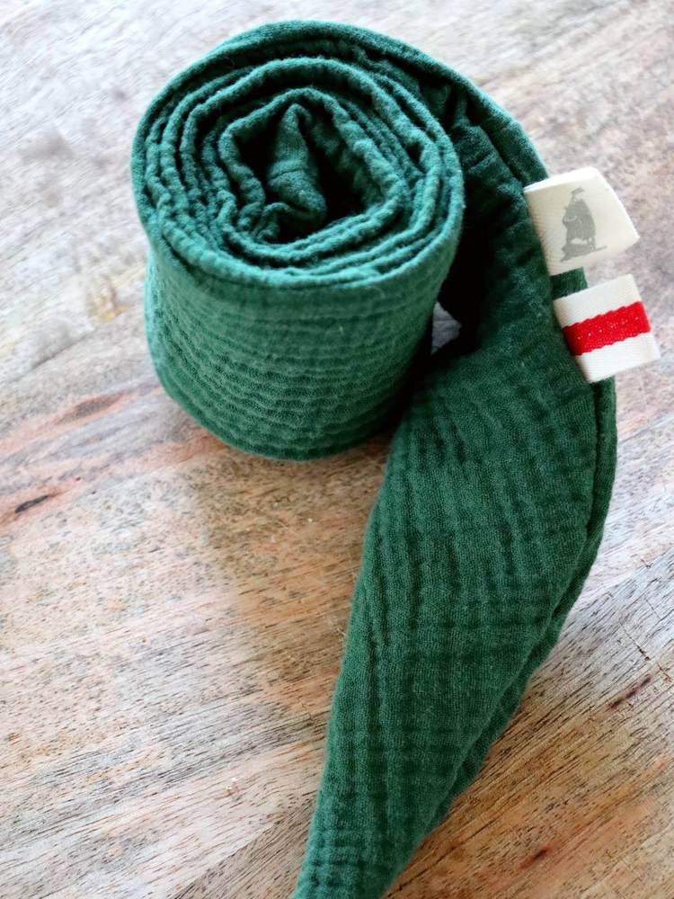 Kopftuch aus Bio-Musselin, Grün