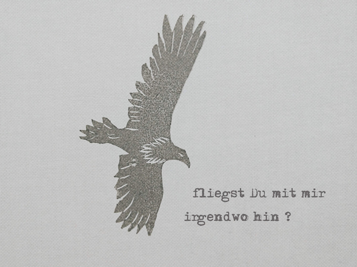 Postkarte, Stempel «Adler»
