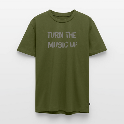 T-Shirt "Music" - khaki