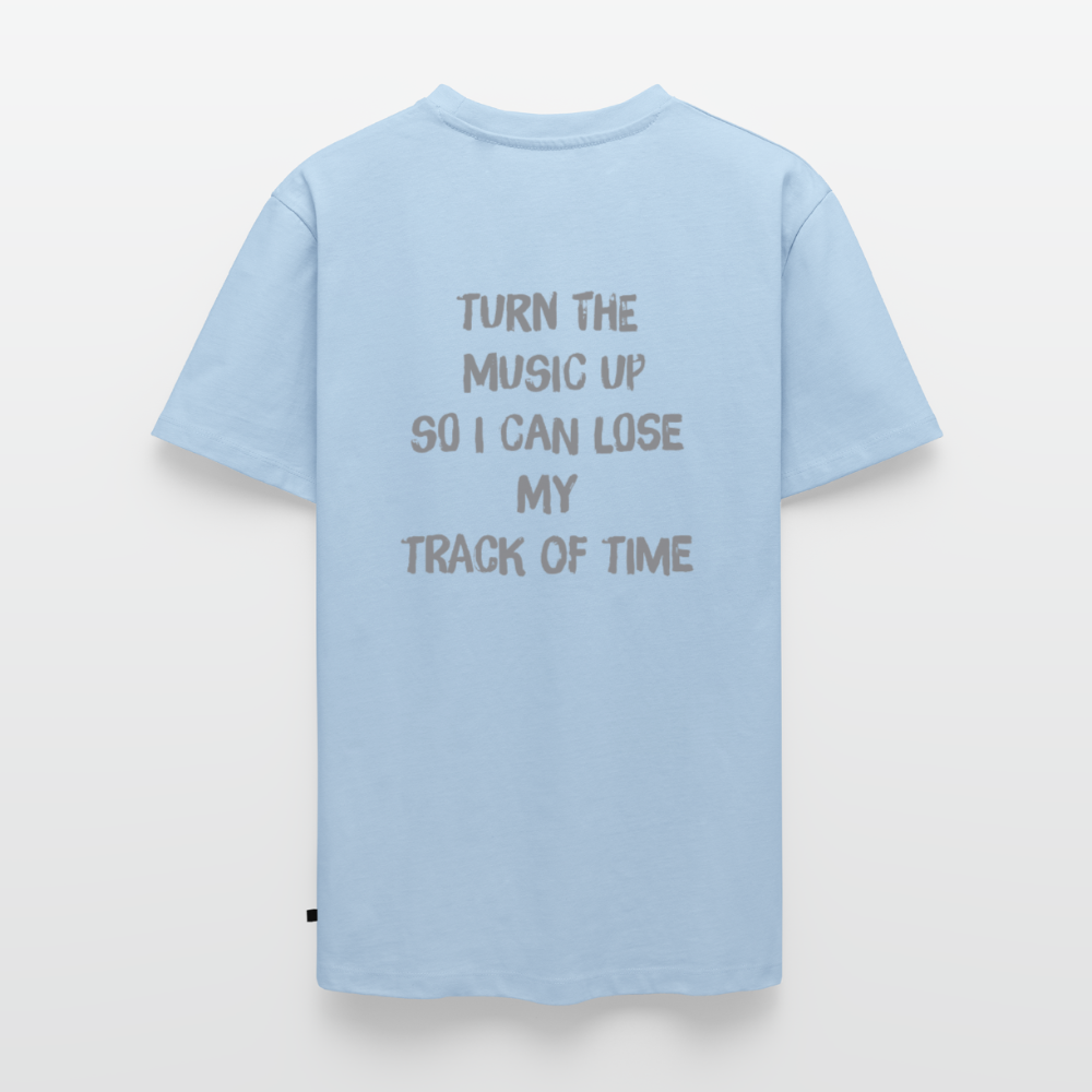 T-Shirt "Music" - light blue