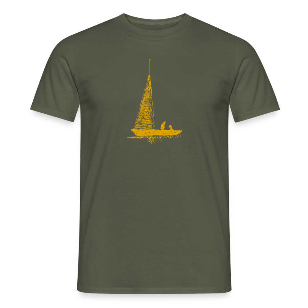 T-Shirt why wait - military green