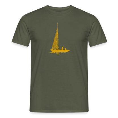 T-Shirt why wait - military green