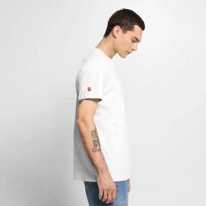 T-Shirt "turn the music up" - white