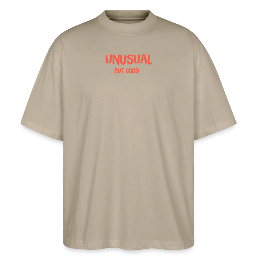 Oversized Unisex Bio T-Shirt unusual but good aktuell - stone