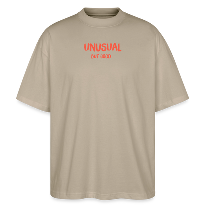 Oversized Unisex Bio T-Shirt unusual but good aktuell - stone