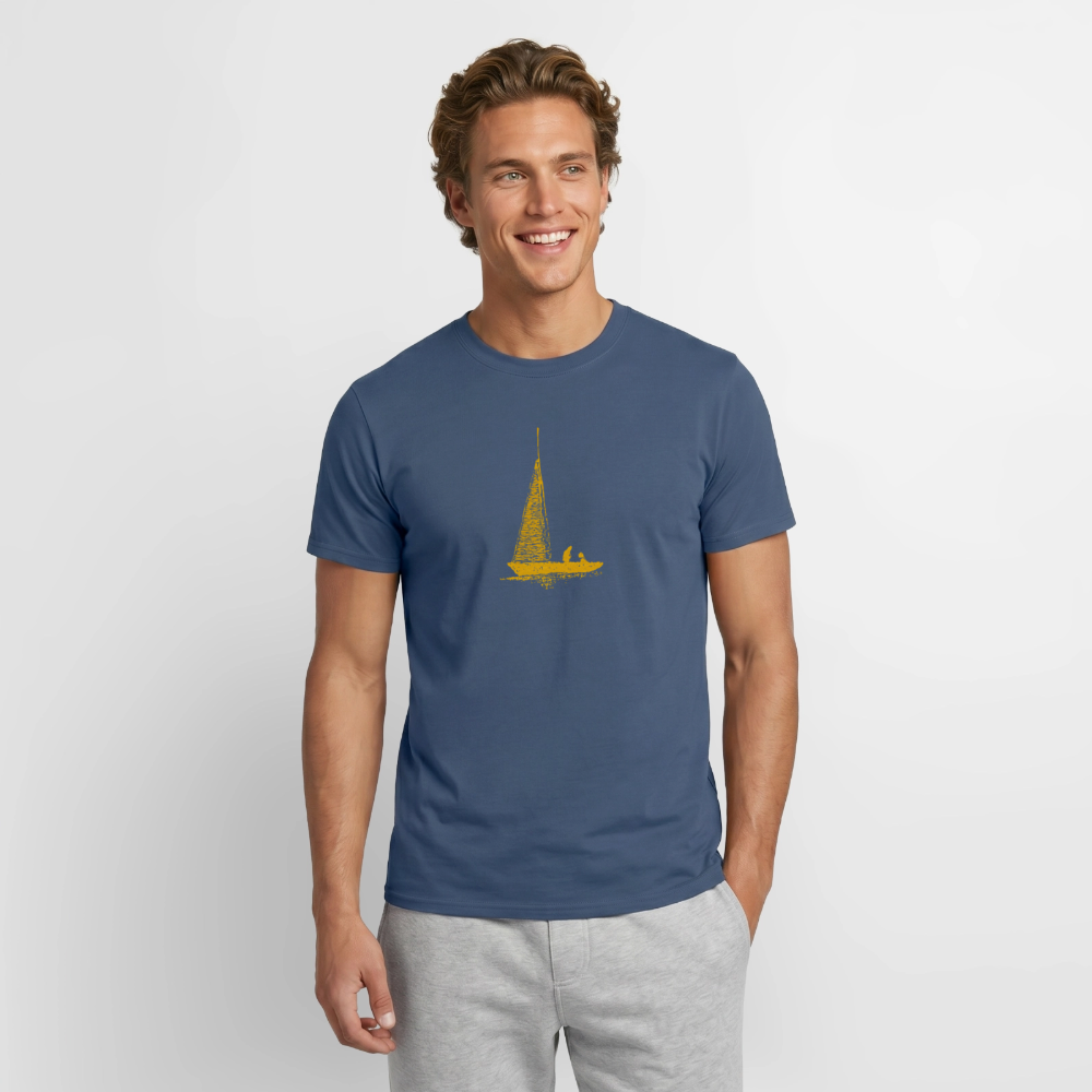 T-Shirt why wait - dark denim