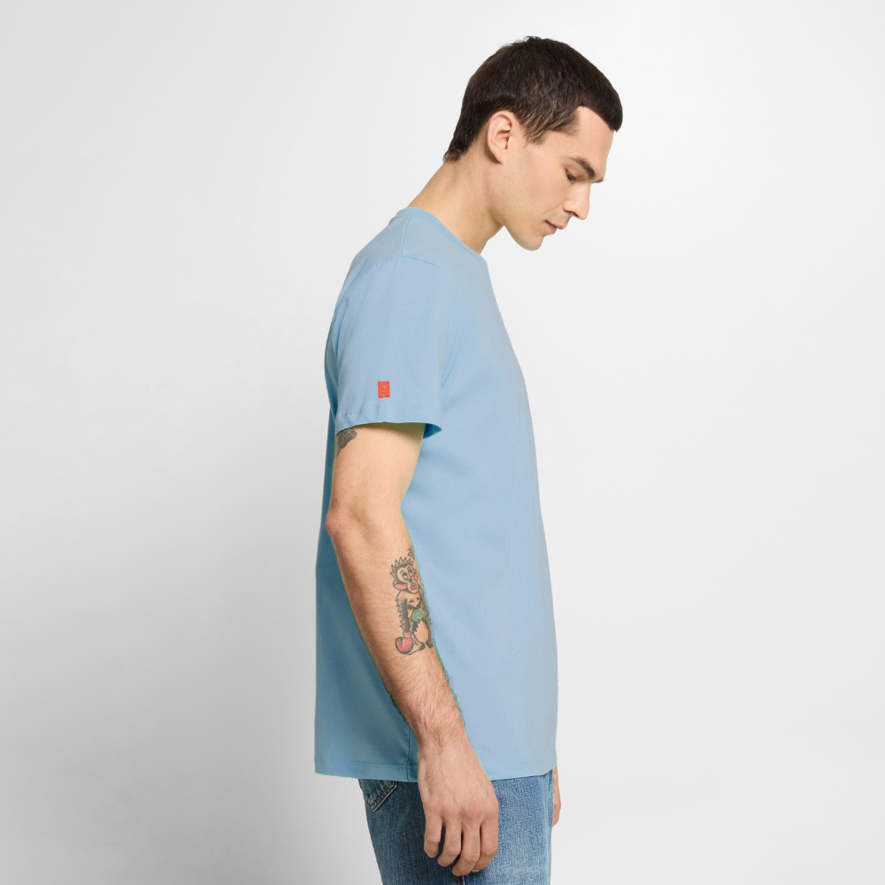 T-Shirt "Music" - light blue