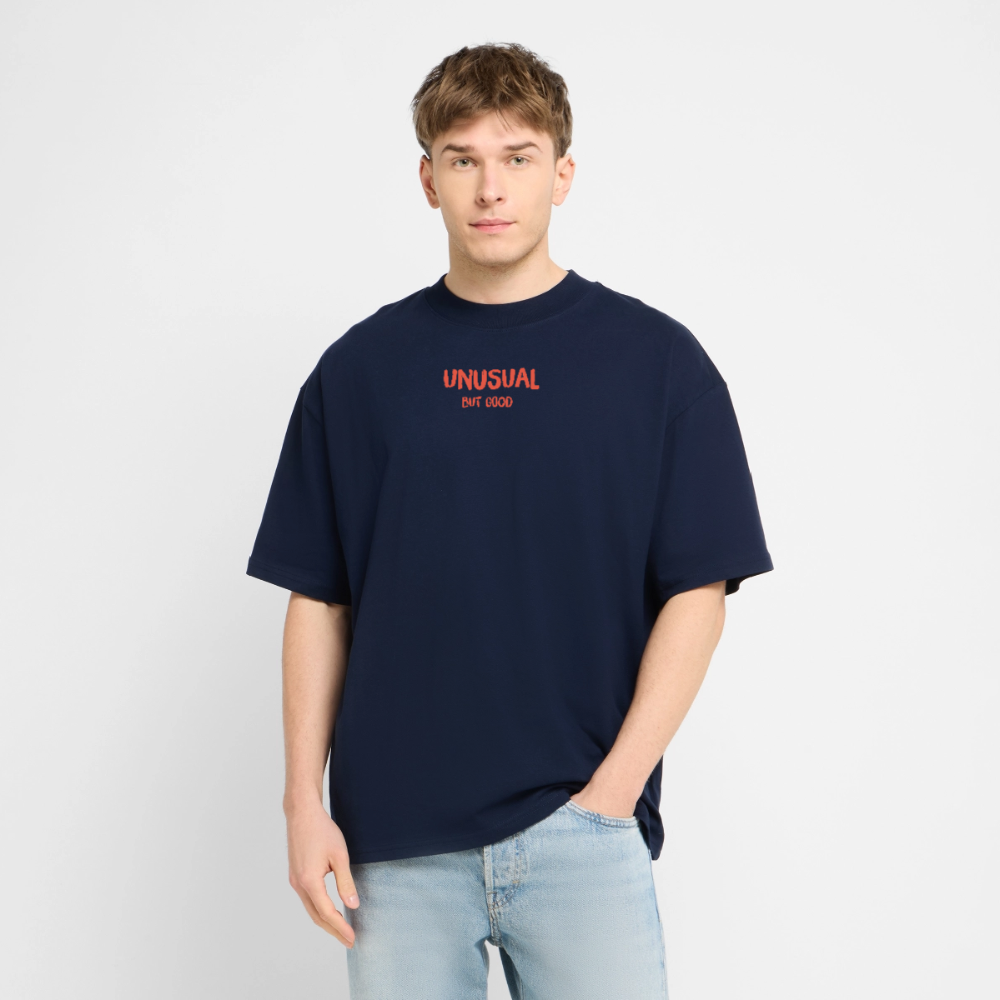 Oversized Unisex Bio T-Shirt unusual but good aktuell - navy