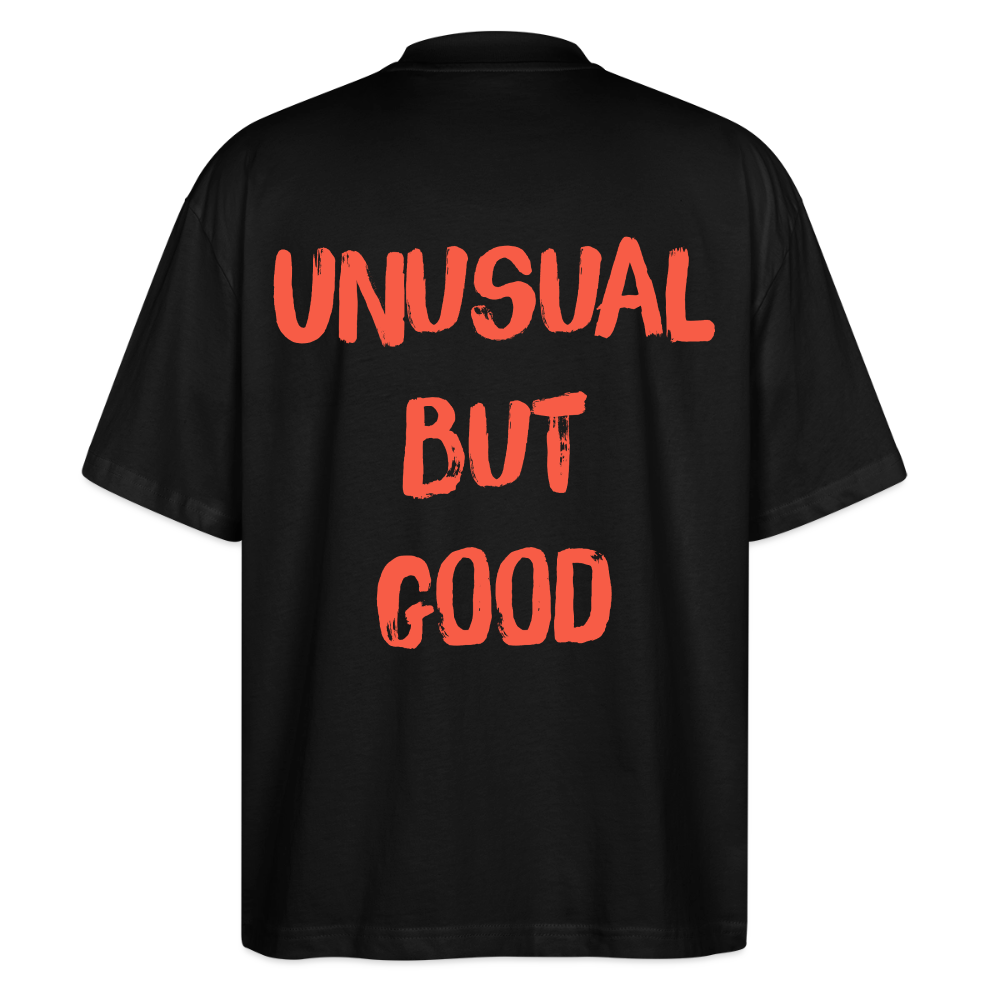 Oversized Unisex Bio T-Shirt unusual but good aktuell - black