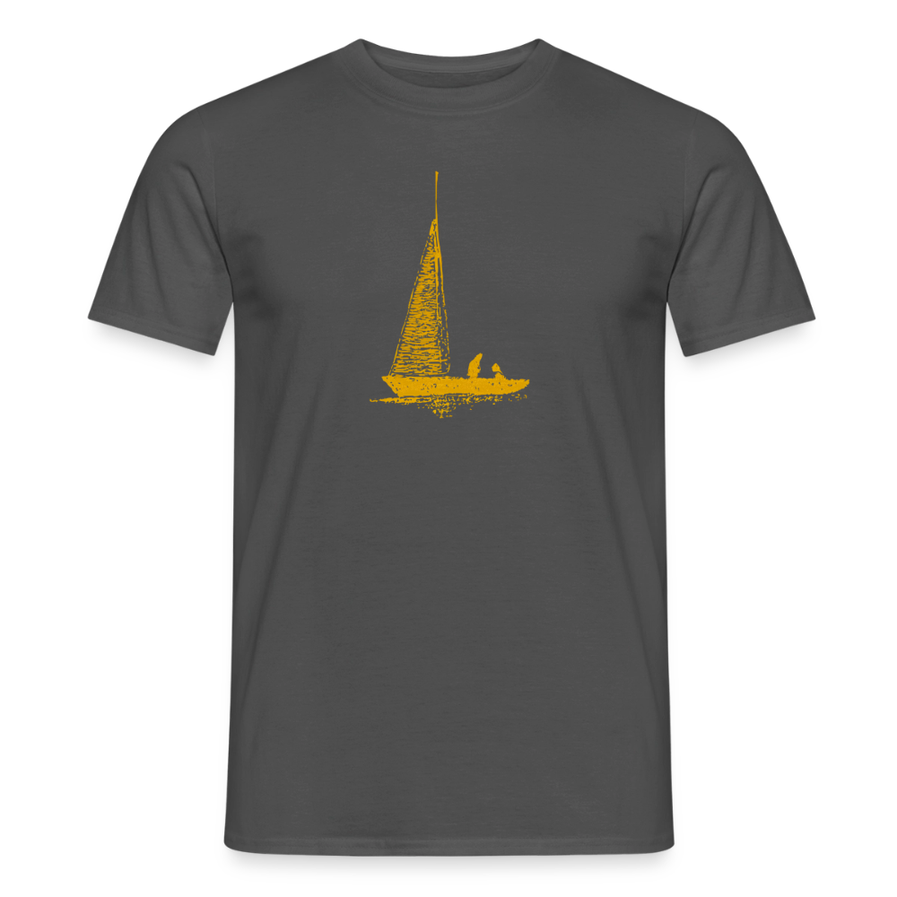 T-Shirt why wait - charcoal grey