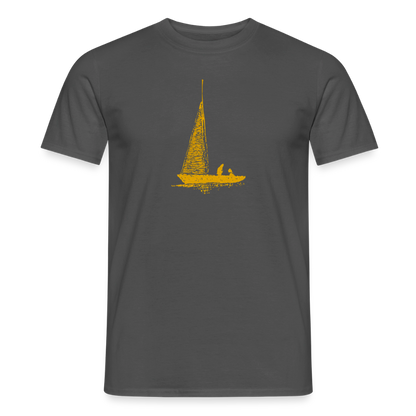 T-Shirt why wait - charcoal grey