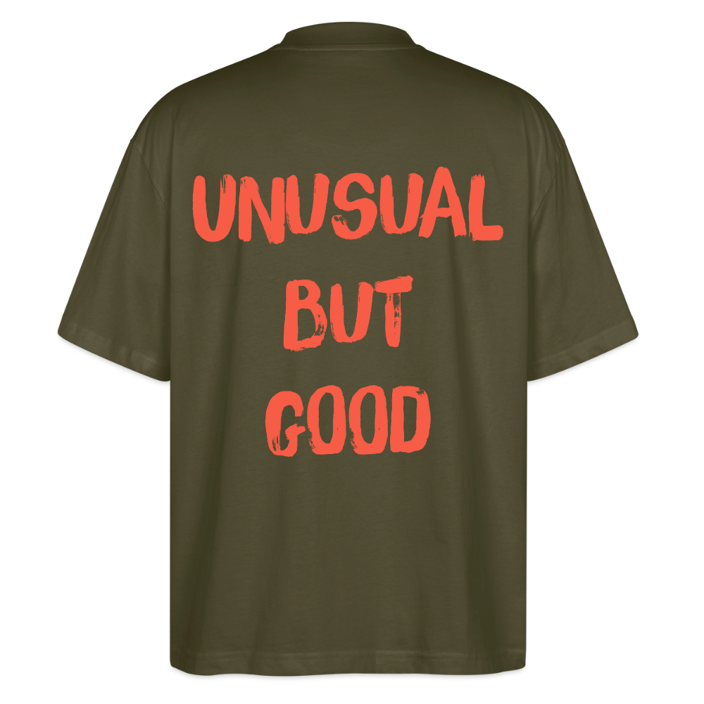 Oversized Unisex Bio T-Shirt unusual but good aktuell - khaki