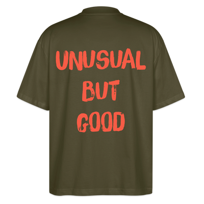 Oversized Unisex Bio T-Shirt unusual but good aktuell - khaki