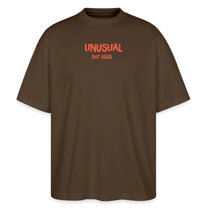 Oversized Unisex Bio T-Shirt unusual but good aktuell - mocha