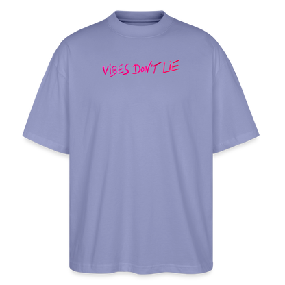 Oversized Unisex Bio T-Shirt Vibes don't lie - violet
