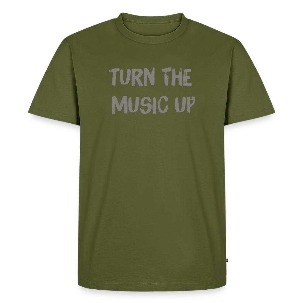 T-Shirt "Music" - khaki