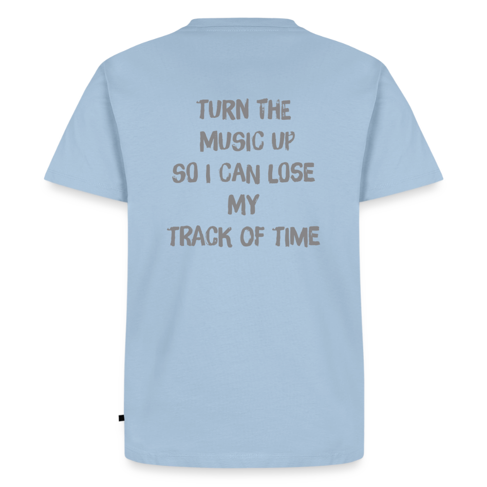 T-Shirt "Music" - light blue