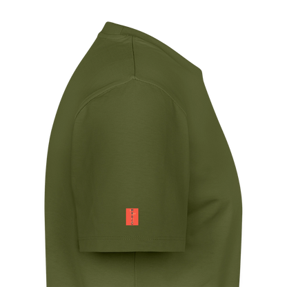 T-Shirt "turn the music up" - khaki