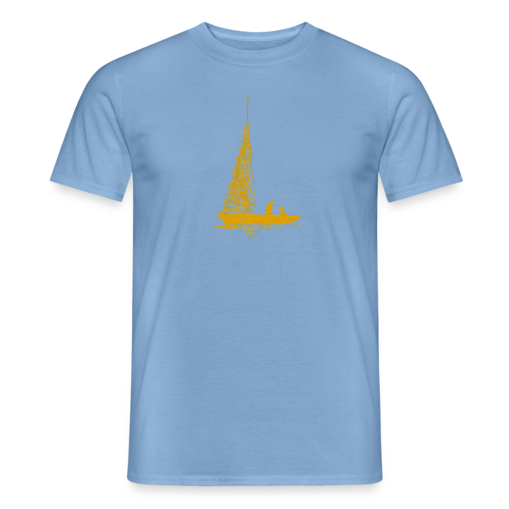 T-Shirt why wait - carolina blue