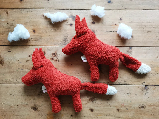“Lennie” The fox in rust red 