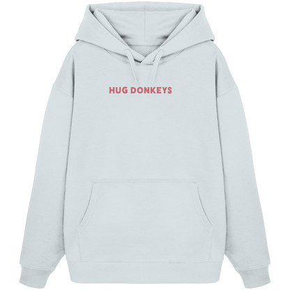 Oversized Hoodie (Bio-Baumwolle)-hug donkeys