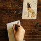 Postkarte, Stempel «Wolf»