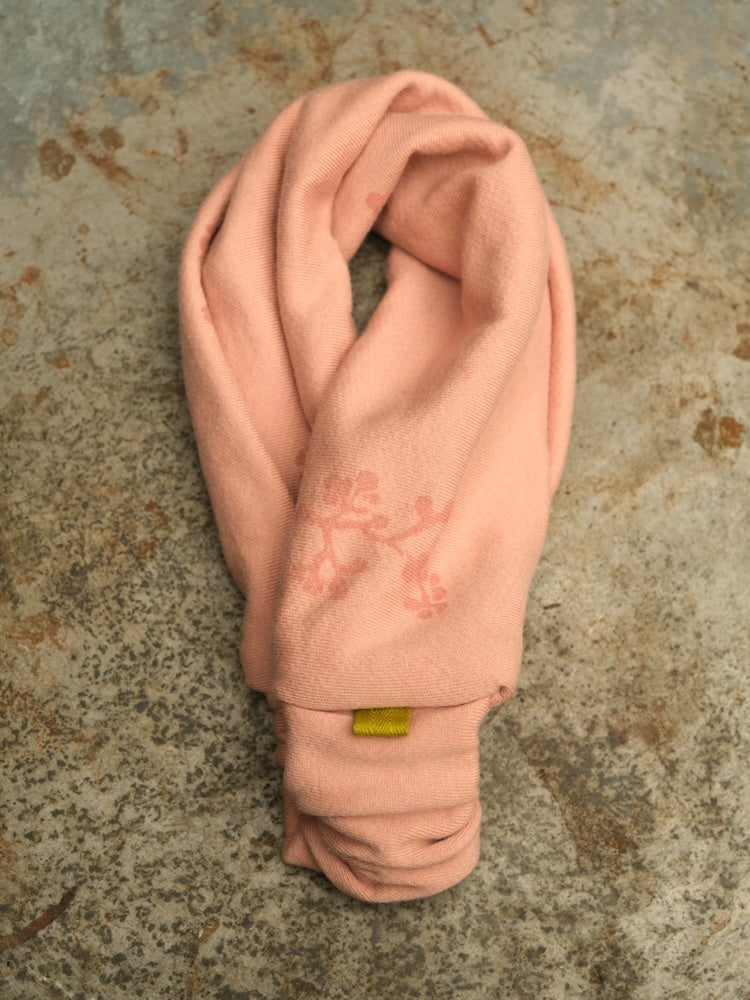 Breites Sweat-Haarband, Rosa, handbestempelt