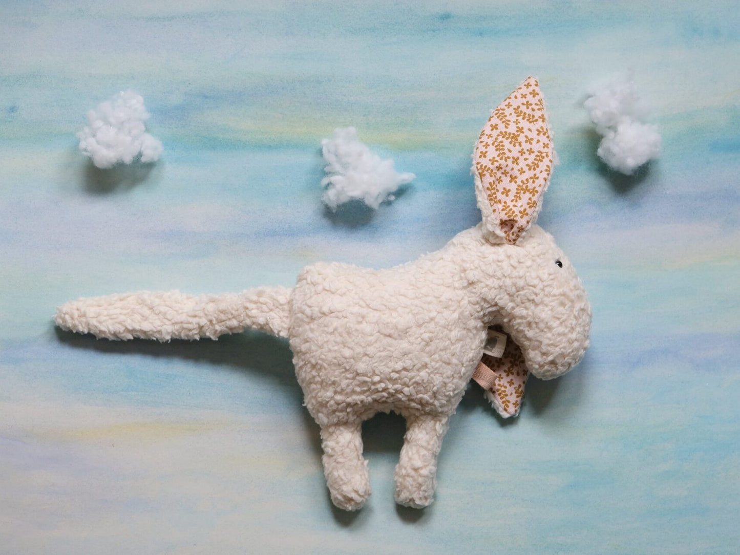 “Millie” The mountain sheep in natural white 